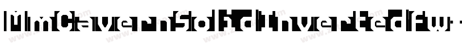 MmCavernSolidInvertedFw-VVVe字体转换 MmCavernSolidInvertedFw-VVVe字体转换