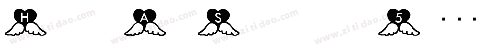 HeartsAndSmarts-xvn5字体转换