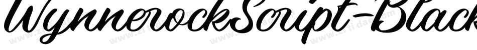 WynnerockScript-Black字体转换 WynnerockScript-Black字体转换