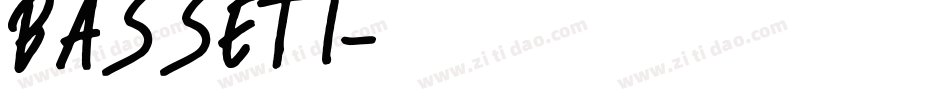 BASSETI字体转换