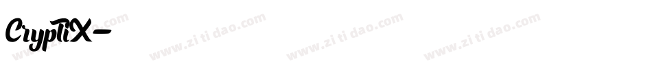 CrypTiX字体转换