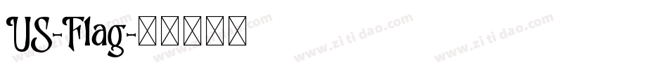 US-Flag字体转换