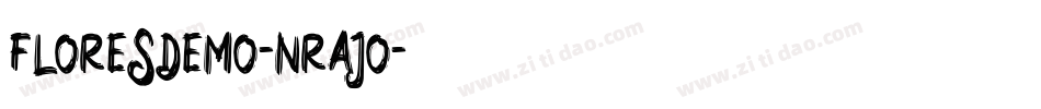 FloresDemo-nRAjO字体转换