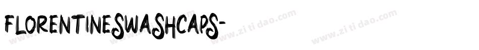 florentineswashcaps字体转换
