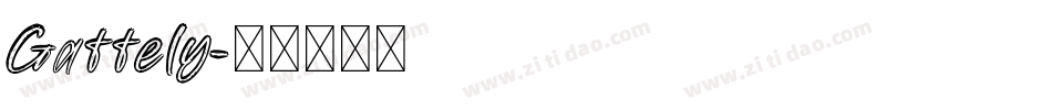 Gattely字体转换