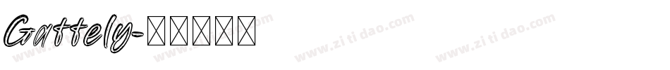 Gattely字体转换