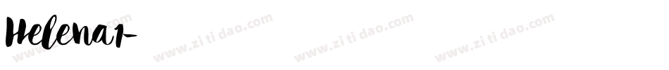 Helena1字体转换
