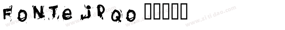 Fonte-jdqO字体转换