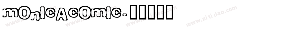 Monicacomic字体转换