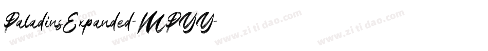 PaladinsExpanded-MPYY字体转换