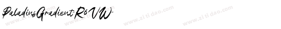 PaladinsGradient-R6VW字体转换 PaladinsGradient-R6VW字体转换