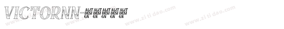 VICTORNN字体转换