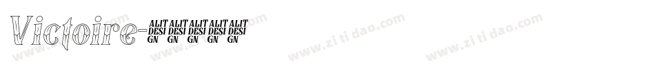 Victoire字体转换