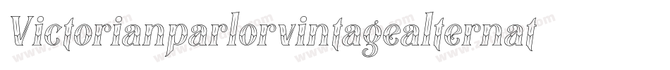 Victorianparlorvintagealternate-zpl3字体转换