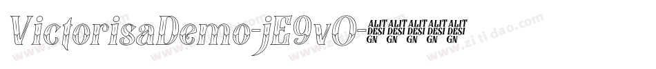 VictorisaDemo-jE9vO字体转换