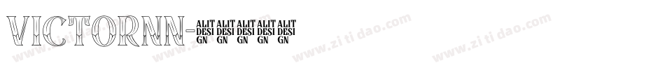 VICTORNN字体转换