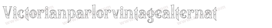 Victorianparlorvintagealternate-zpl3字体转换