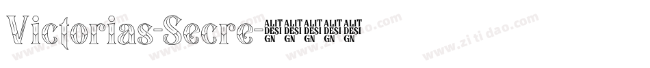 Victorias-Secre字体转换