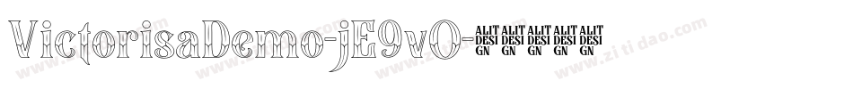 VictorisaDemo-jE9vO字体转换