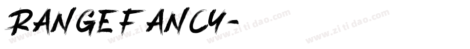 RangeFancy字体转换