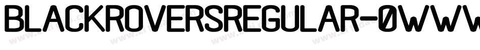 BlackRoversRegular-0WWWv字体转换