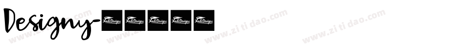 Designy字体转换