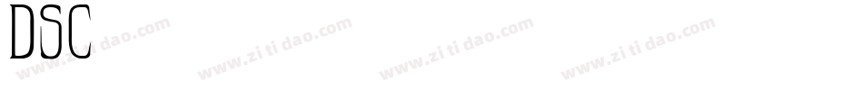 DSC字体转换
