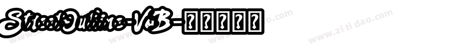 StreetOutline-VoB字体转换