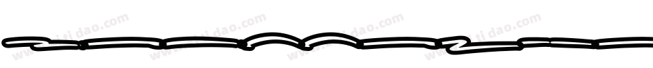 StreetOutlineItalic-G8g字体转换