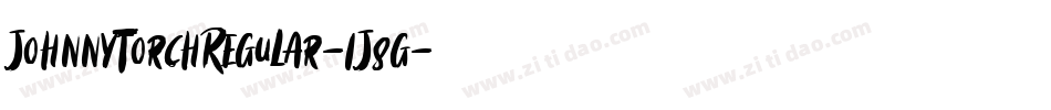 JohnnyTorchRegular-1J8g字体转换