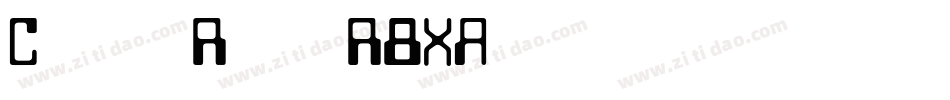 CommandersRegular-R8XA字体转换
