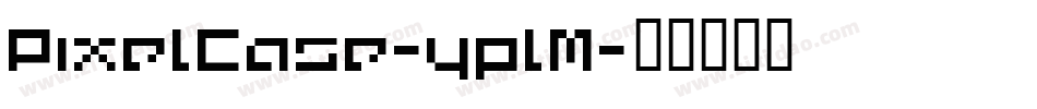 PixelCase-yplM字体转换