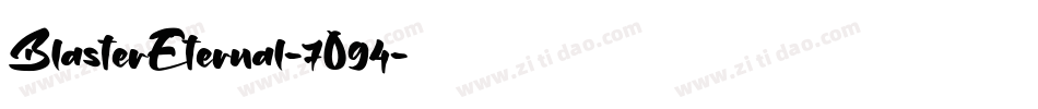 BlasterEternal-7O94字体转换