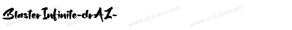 BlasterInfinite-drAZ字体转换