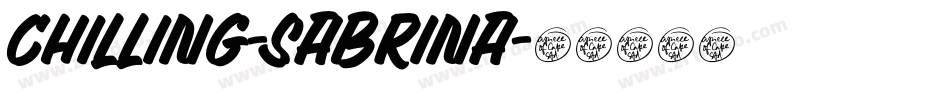 Chilling-Sabrina字体转换