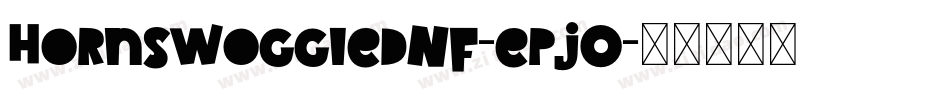 HornswoggledNf-epjO字体转换
