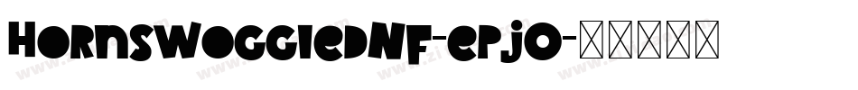 HornswoggledNf-epjO字体转换