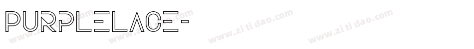 Purplelace字体转换