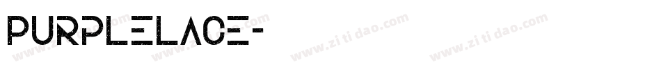Purplelace字体转换