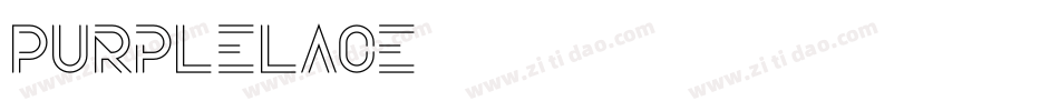Purplelace字体转换