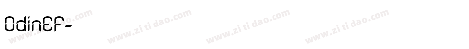 OdinEF字体转换