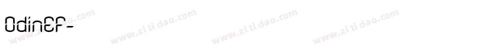 OdinEF字体转换