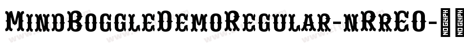 MindBoggleDemoRegular-nRrEO字体转换