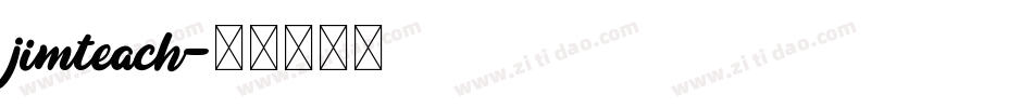 jimteach字体转换