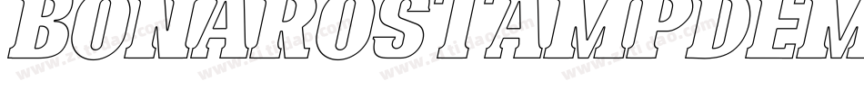 BonaroStampDemoStamp-eZ96l字体转换
