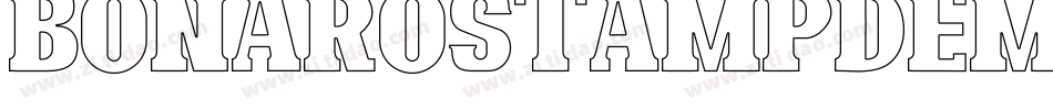 BonaroStampDemoStamp-eZ96l字体转换