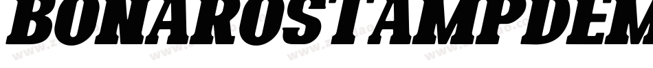 BonaroStampDemoStamp-eZ96l字体转换