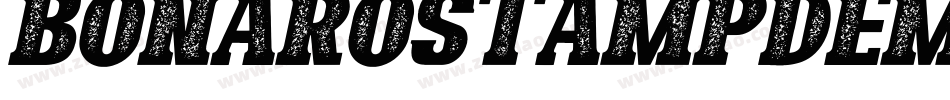 BonaroStampDemoStamp-eZ96l字体转换
