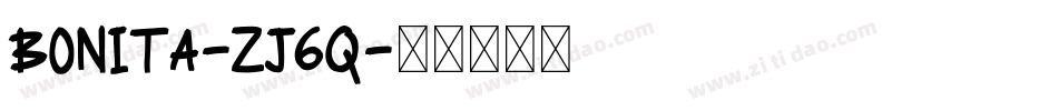 Bonita-Zj6q字体转换
