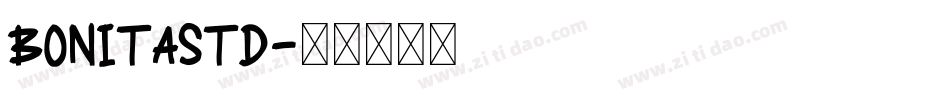 BonitaStd字体转换